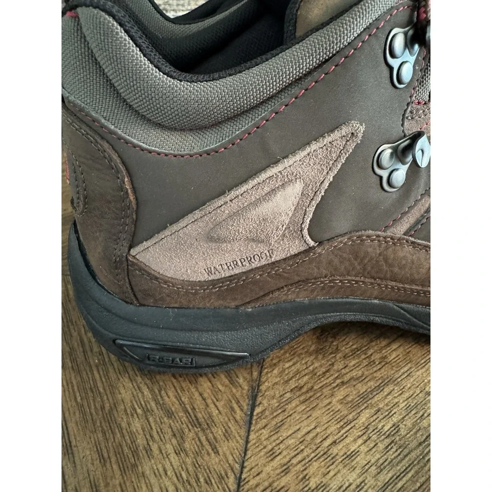 Dunham Boots Mens Cloud Waterproof Trail Hiking Ankle Boot Browns Leather Sz 10